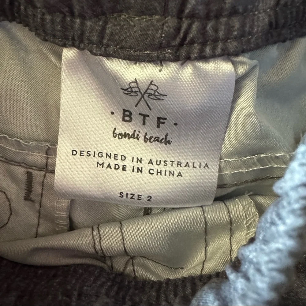 BTF Bondi Beach baby toddler boy swim trunks shorts surf beach STAY SALTY SIZE 2